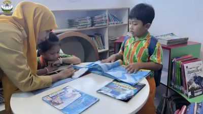 Ruang Baca Anak Perpustakaan Modern Sultra Paling Banyak Dikunjungi Hingga Oktober 2024