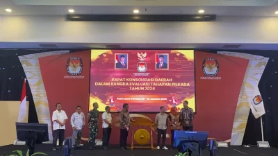 Evaluasi Tahapan Pilkada 2024, KPU Sultra Gelar Rapat Konsolidasi Daerah