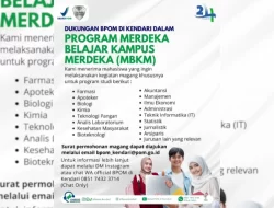 BPOM Kendari Beri Kesempatan Mahasiswa yang Ingin Magang, Intip Infonya di Sini!