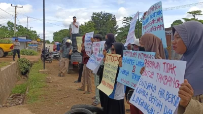 Potensi Longsor Dikhawatirkan Warga, PT WIN Dituntut Hentikan Aktivitas Tambang