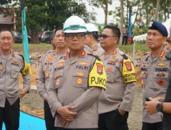 Dukung Program MBG, Polda Sultra Groundbreaking Pembangunan SPPG
