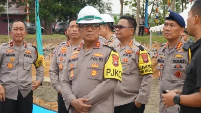 Dukung Program MBG, Polda Sultra Groundbreaking Pembangunan SPPG