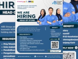 ABS Group Buka Rekrutmen Posisi Head of Store, Simak Persyaratannya!