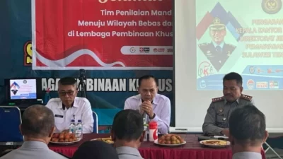 Kunjungi LPKA Kendari, Kakanwil Ditjenpas Sultra Beri Arahan Ini