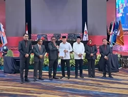 KPU Sultra Tetapkan Andi Sumangerukka-Hugua sebagai Gubernur dan Wagub Terpilih