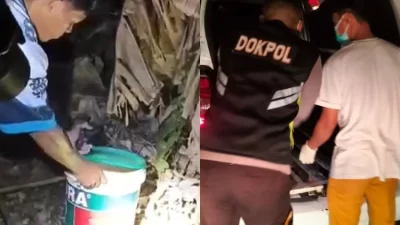 Jasad Bayi Ditemukan Dalam Ember di Kendari, Polisi Selidiki