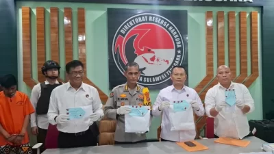 Bongkar Jaringan Narkotika, Polda Sultra Amankan 2 Tersangka dan 1,2 Kg Sabu
