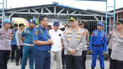 Pastikan Kesiapan Mudik Lebaran, Kapolresta Kendari Tinjau Pelabuhan Nusantara