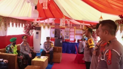 Kapolresta Kendari Ingatkan Personel Jaga Pos Pam Beri Pelayanan Terbaik dan Disiplin