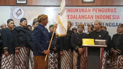 Pengurus Pepadi Sultra Dikukuhkan, Pemprov Dorong Pelestarian Seni Perdalangan