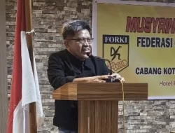 Pimpin FORKI Kendari, Ridwan Badallah Target Tingkatkan Prestasi Atlet