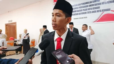 Dirut Perumda Tirta Anoa Fokus Maksimalkan Pelayanan Air Minum di Kendari