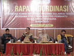 Komisi Informasi Perkuat Sinergitas Pengelolaan Informasi Publik di Sultra