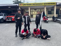 Gagalkan Aksi Tawuran Kendari, Polisi Amankan 3 Remaja dan Sajam