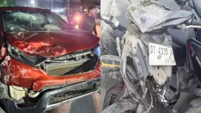 Pengemudi CRV Kondisi Mabuk Tabrak Penjual Bensin di Kendari, Begini Kronologinya