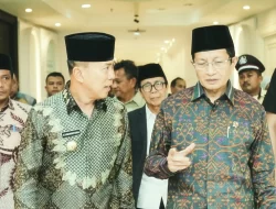 Gubernur Sultra Temui Menag, Bahas Rencana Pendirian Asrama Haji di Kendari
