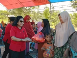 Sapa Wong Cilik di Konawe, 3 Srikandi PDIP Bawa ‘Buah Tangan’ untuk UMKM hingga Petani