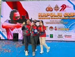 Tim Polwan Polda Sultra Raih Perunggu di Kapolri Cup Shooting Championship 2025