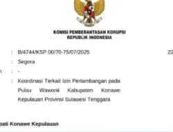 KPK Jadwalkan Kunjungan ke Pulau Wawonii Soal Izin Pertambangan