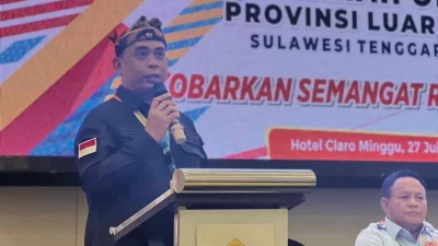 Andi Ady Aksar, Ketua KONI Sulawesi Tenggara terpilih periode 2025-2029 / Dok. HaloSultra.com