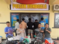 Polisi Bekuk 5 Pencuri Kabel BTS Telkomsel di Konawe