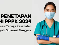 Update Penetapan NI PPPK 2024 di Sultra Formasi Nakes, per 17 Juli 2025