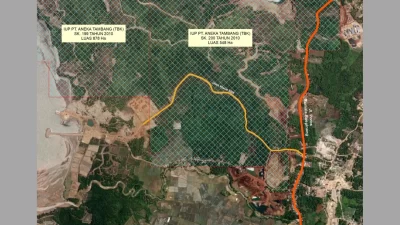 PT Tambang Rejeki Kolaka Diduga Gunakan Jalan Hauling di Atas WIUP PT Antam