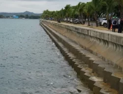 Pembangunan Pengaman Pantai Raha Sepanjang 1,6 Km Dilanjutkan Tahun Ini