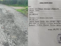 Proyek Jalan di Wiwirano Diduga Bermasalah, PT Safa Utama-Pejabat Teknis Dilapor ke Kejati