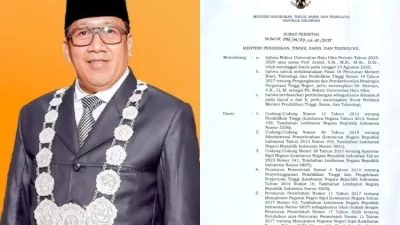 Mendiktisaintek Tunjuk Dr Herman Jadi Plt Rektor UHO