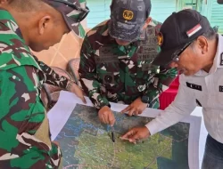 Lokasi Rencana Pembangunan Markas Ditinjau Wabup Konsel-Dangrup 5 Kopassus