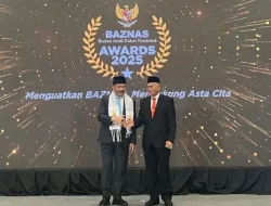 Dukung Gerakan Zakat, Gubernur Sulawesi Tenggara Raih Baznas Award 2025