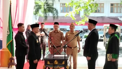 Ferdinand Sapan Kembali Dikukuhkan Jabat Sekda Konawe