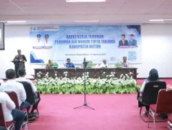 Rapat Kerja Tahunan Perumda Tirta Takawa, Bahas Penguatan Tata Kelola-Inovasi