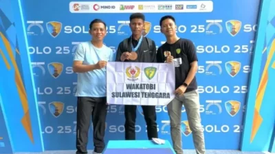 Bangga! Atlet Jalan Cepat Wakatobi Raih Perunggu di Kejurnas Atletik Solo 2025