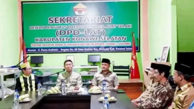 Silaturahmi Pemkab dengan DPD-LAT Konsel, Teguhkan Sinergi Jaga Kondusivitas Daerah