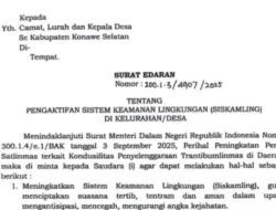 Tangkal Gangguan Kamtibmas, Pemkab Konsel Ajak Warga Aktifkan Siskamling