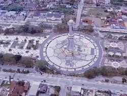 Jelang STQH Nasional 2025 di Kendari, Satpol PP Jaga Kawasan Tugu Religi Sultra