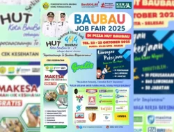 Siap-siap! Ada Ratusan Lowongan Kerja Dibuka di Baubau Job Fair 2025