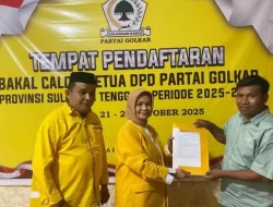La Ode Darwin Jadi Pendaftar Pertama Bakal Calon Ketua Golkar Sultra