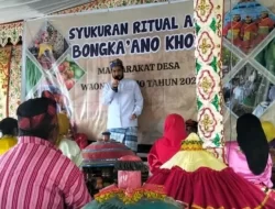 Hadiri Bongka’ano Khopo di Waondo Wolio, Bupati Buton Tekankan Pentingnya Pelestarian Adat