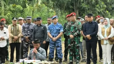 Dibuka Prosesi Adat Tolaki, Patok Pembangunan Grup 5 Kopassus di Konsel Ditancap