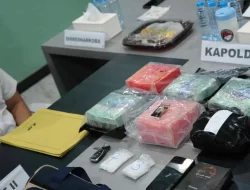 Kronologi Pengejaran Kurir Sabu di Kendari, Total Barang Bukti 6,5 Kilogram