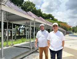 100 Unit Lapak UMKM di Kawasan Tugu Religi Sultra Rampung