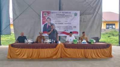 Ketua DPRD Konawe Siap Perjuangkan Pengaspalan Jalan Desa