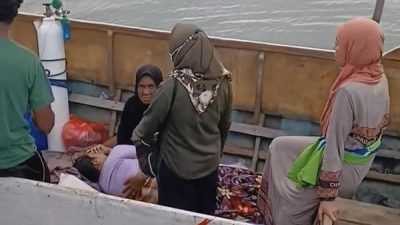 Warga di Kabaena Sewa Kapal Rp3 Juta Demi Dirujuk ke RS