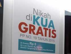 2.631 Pasangan di Sultra Memilih Menikah di KUA