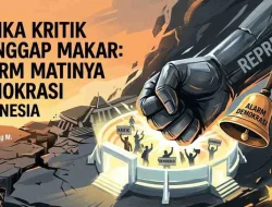 Ketika Kritik Dianggap Makar: Alarm Matinya Demokrasi Indonesia