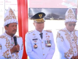 Menteri Trenggono Pimpin Upacara HUT ke-81 RI di KNMP Sorue Jaya Konsel